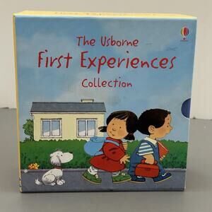 The Usborne First Experience Collection Box Set 8 Books Cartwright Hardcover